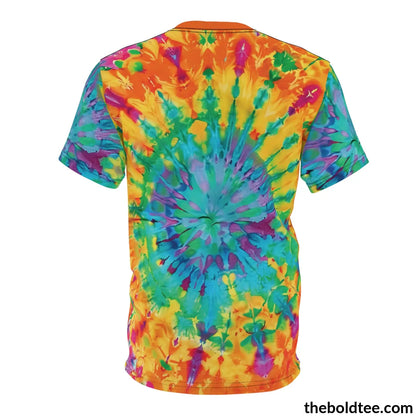 Tye Dye Tee - Premium All Over Print Crewneck Shirt Prints