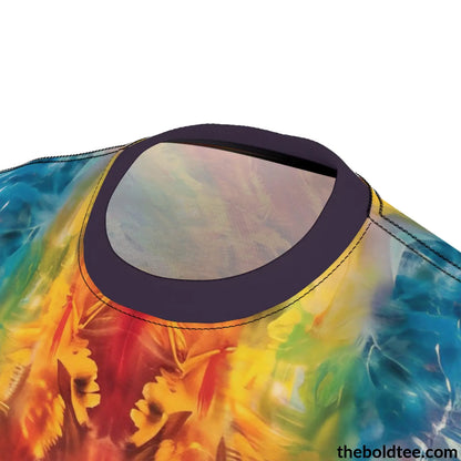 Tye Dye Tee - Premium All Over Print Crewneck Shirt Prints