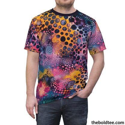 Tye Dye Tee - Premium All Over Print Crewneck Shirt Prints