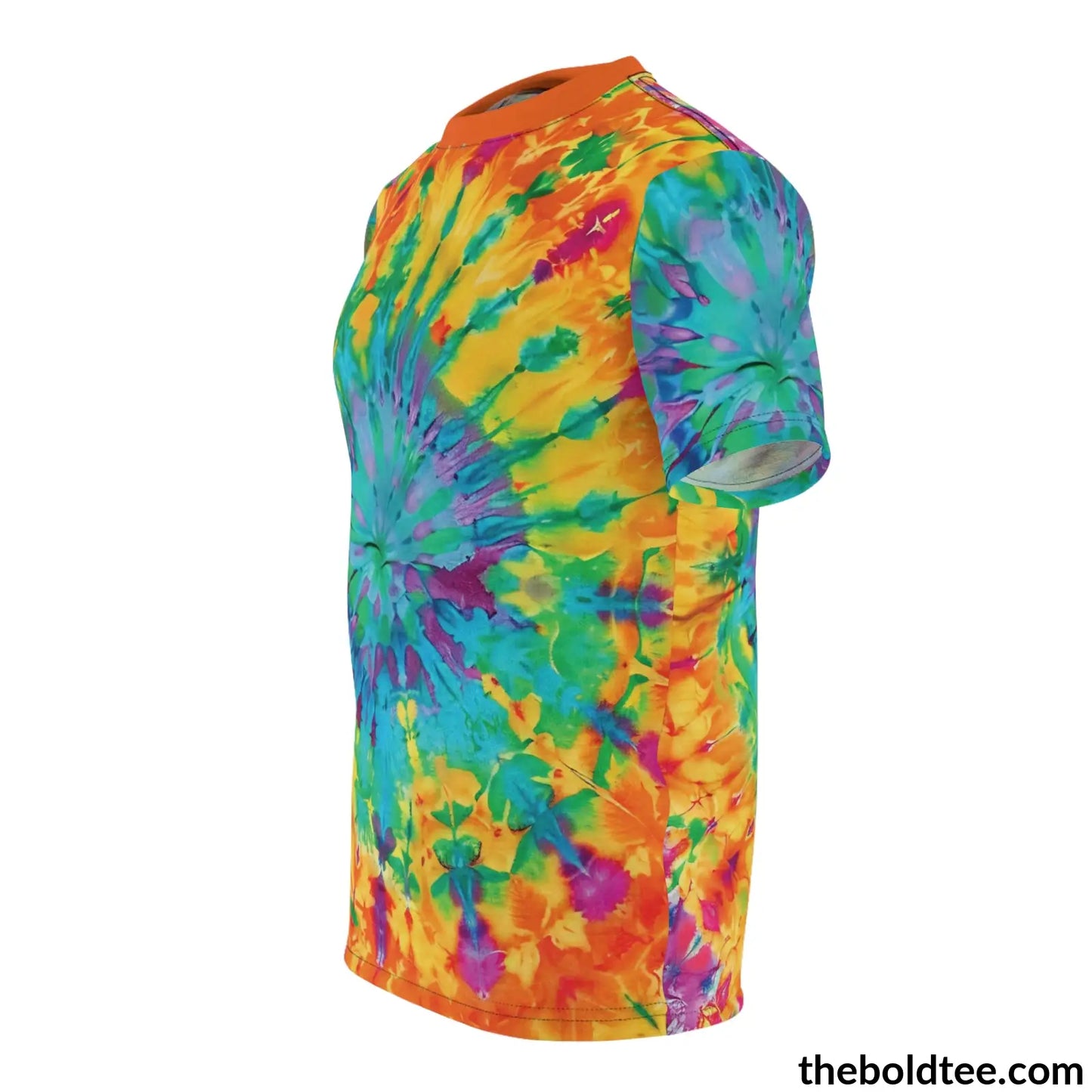 Tye Dye Tee - Premium All Over Print Crewneck Shirt Prints