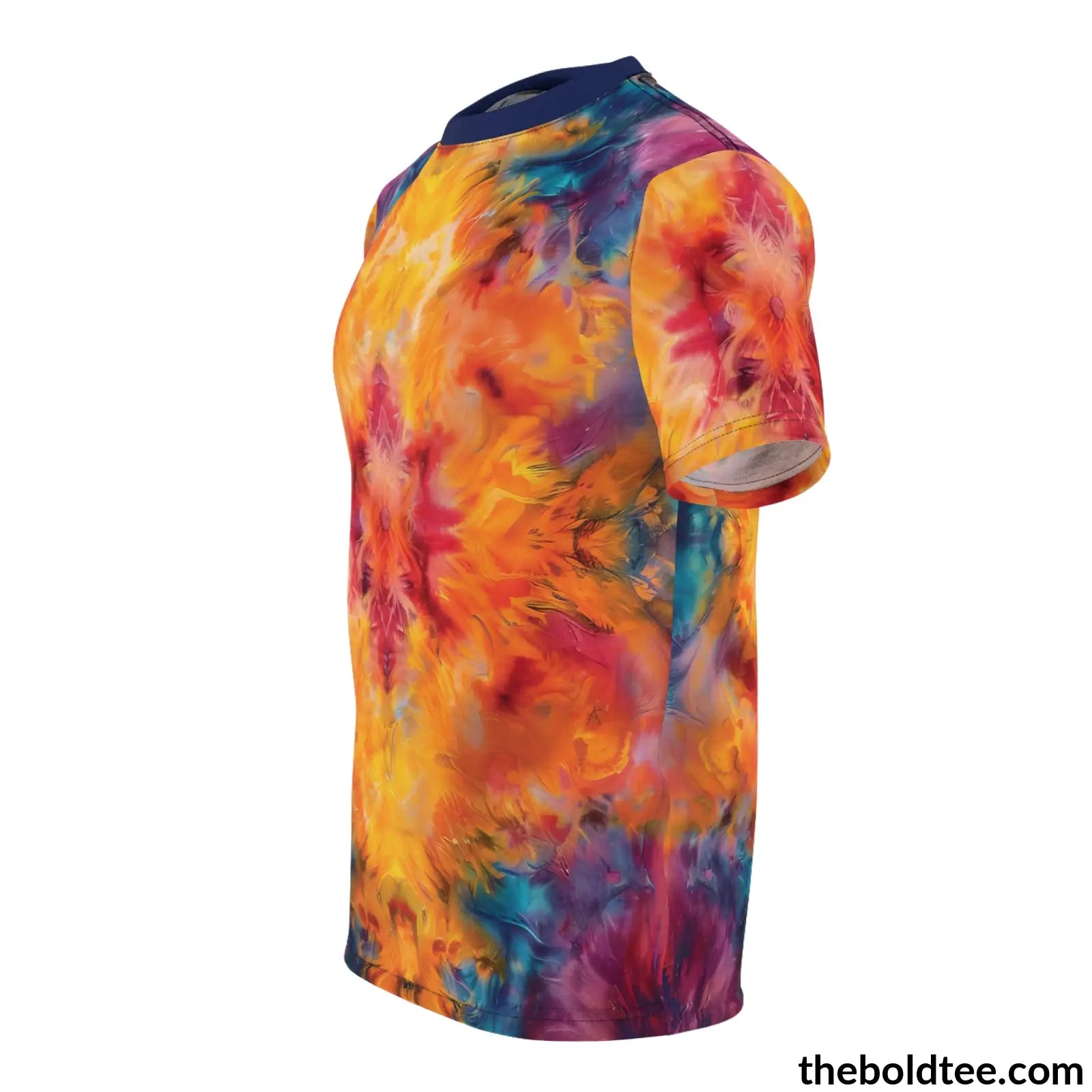 Tye Dye Tee - Premium All Over Print Crewneck Shirt Prints