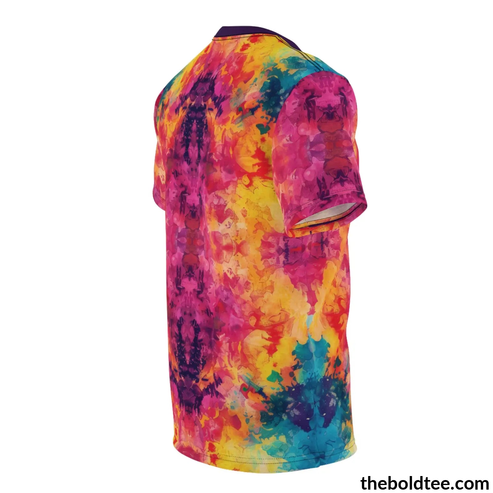 Tye Dye Tee - Premium All Over Print Crewneck Shirt Prints