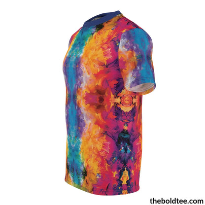 Tye Dye Tee - Premium All Over Print Crewneck Shirt Prints