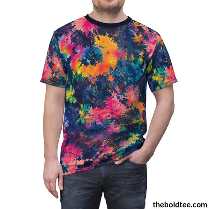 Tye Dye Tee - Premium All Over Print Crewneck Shirt Prints