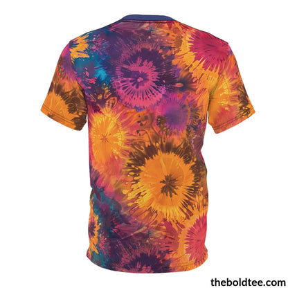 Tye Dye Tee - Premium All Over Print Crewneck Shirt Prints