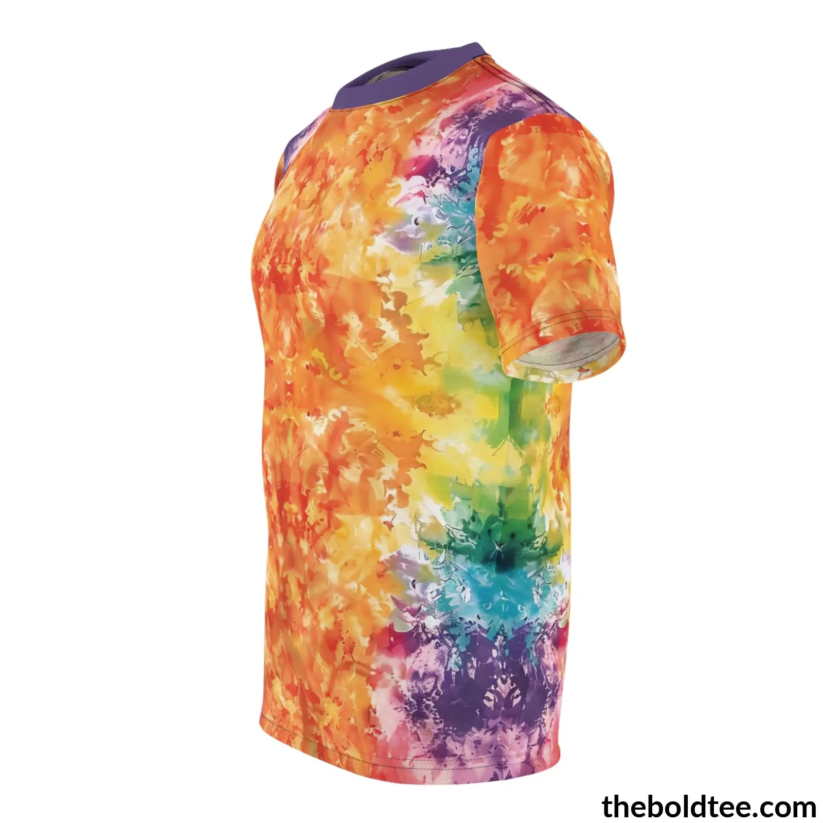 Tye Dye Tee - Premium All Over Print Crewneck Shirt Prints