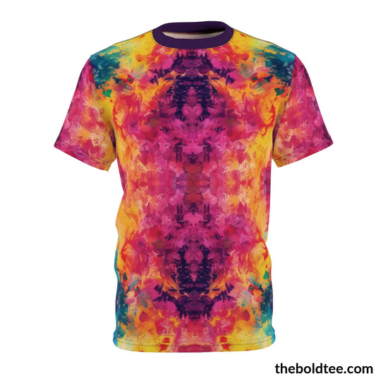 Tye Dye Tee - Premium All Over Print Crewneck Shirt S Prints