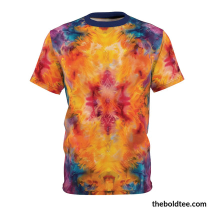 Tye Dye Tee - Premium All Over Print Crewneck Shirt S Prints