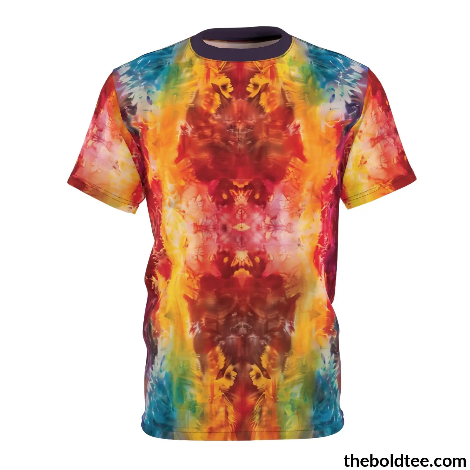 Tye Dye Tee - Premium All Over Print Crewneck Shirt S Prints