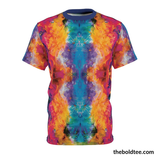 Tye Dye Tee - Premium All Over Print Crewneck Shirt S Prints