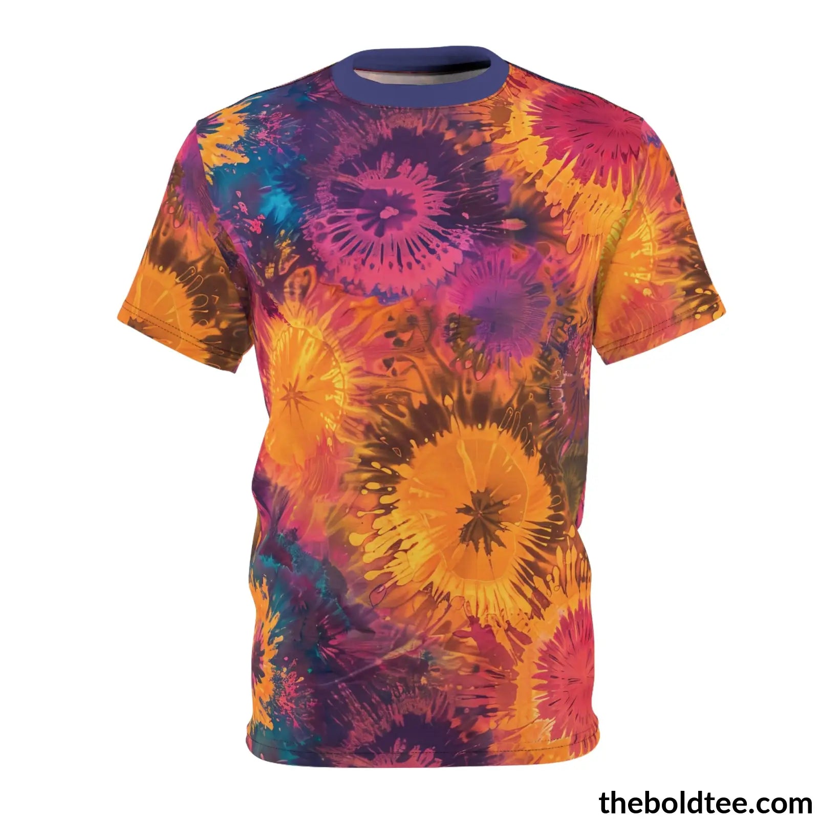 Tye Dye Tee - Premium All Over Print Crewneck Shirt S Prints