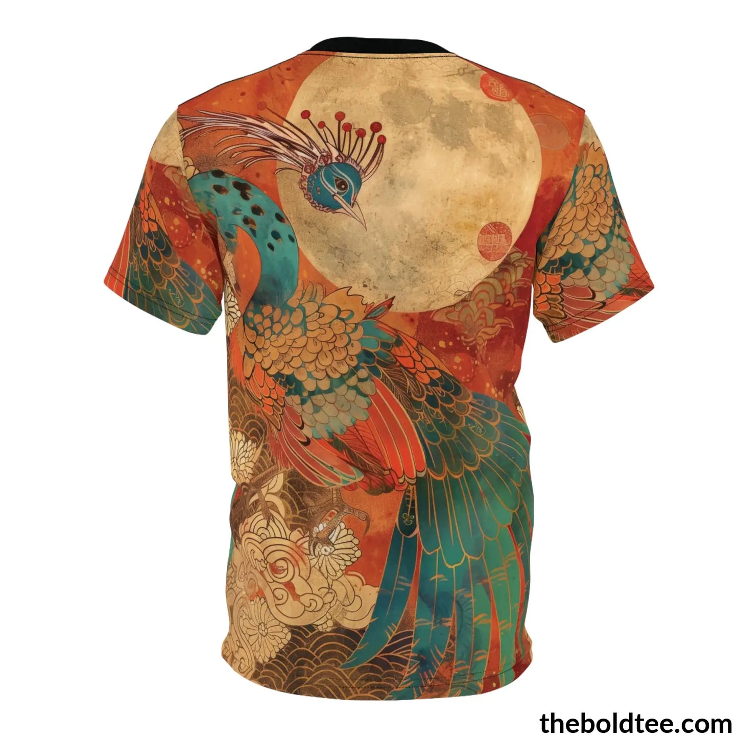 Vintage Chinese Tee - Premium All Over Print Crewneck Shirt Prints