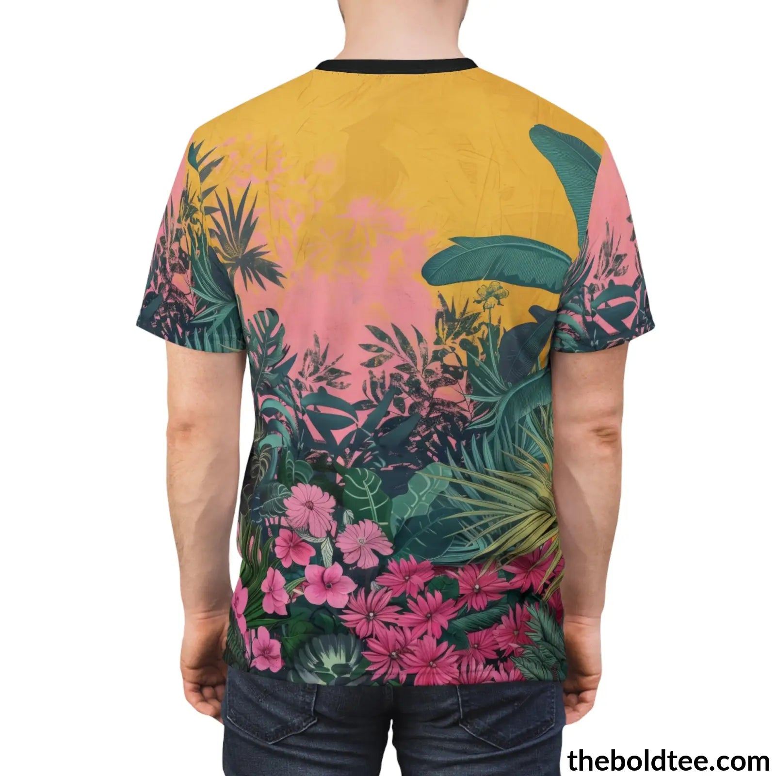 Vintage Garden Tee - Premium All Over Print Crewneck Shirt Prints