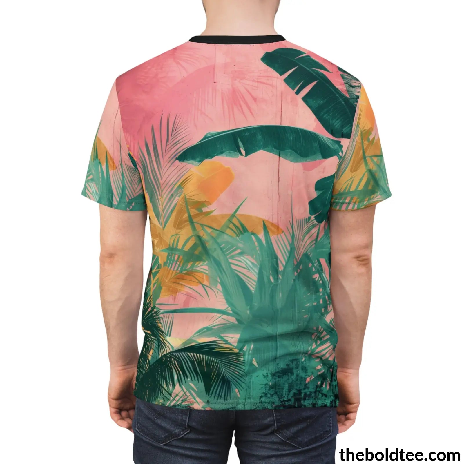 Vintage Garden Tee - Premium All Over Print Crewneck Shirt Prints