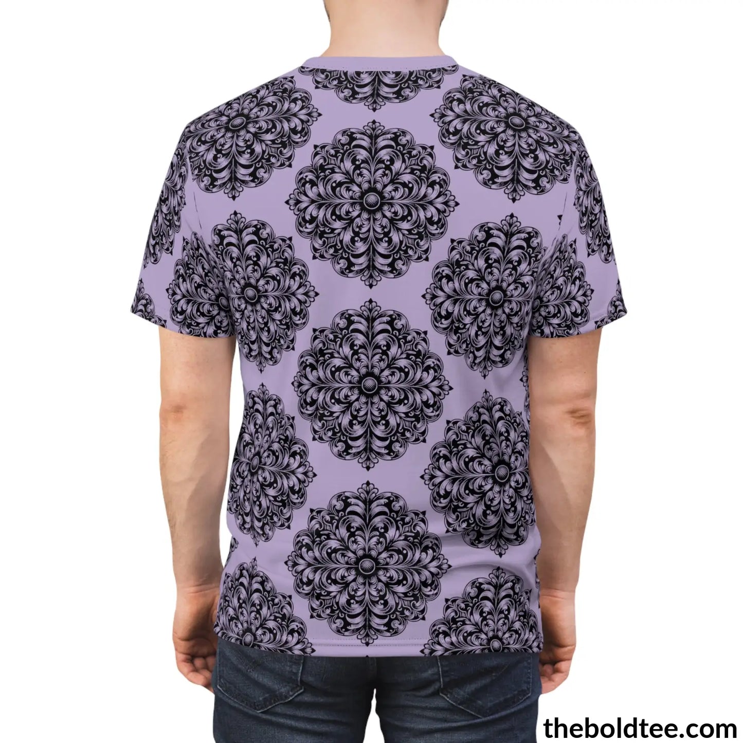 Vintage Pattern Tee - Premium All Over Print Crewneck Prints