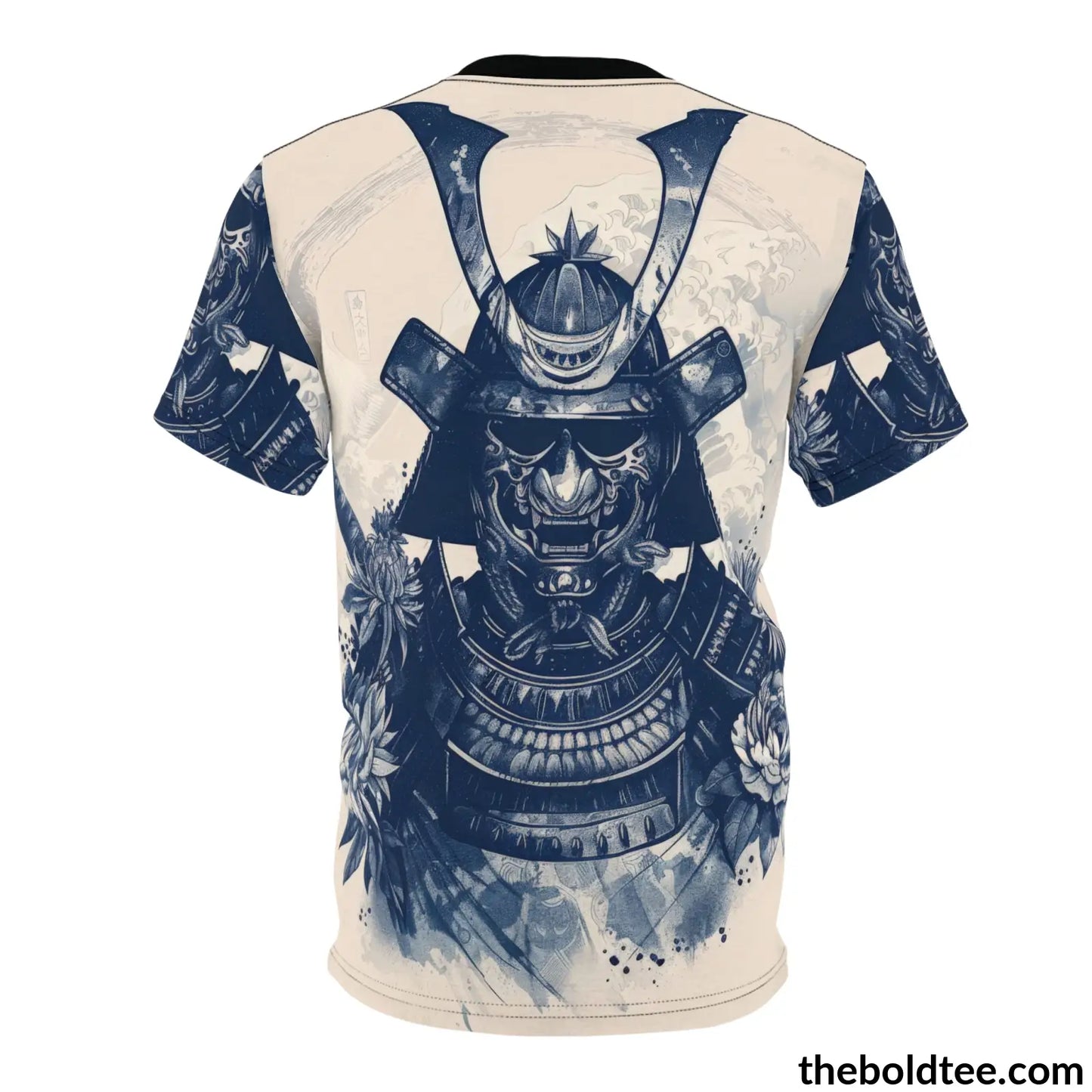 Vintage Samurai Tee - Premium All Over Print Crewneck Shirt Prints