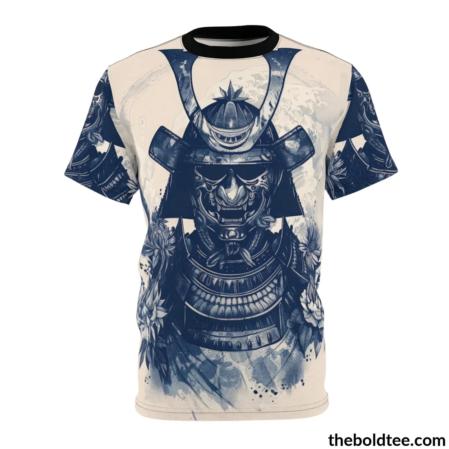 Vintage Samurai Tee - Premium All Over Print Crewneck Shirt S Prints