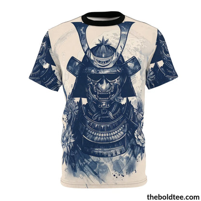 Vintage Samurai Tee - Premium All Over Print Crewneck Shirt S Prints