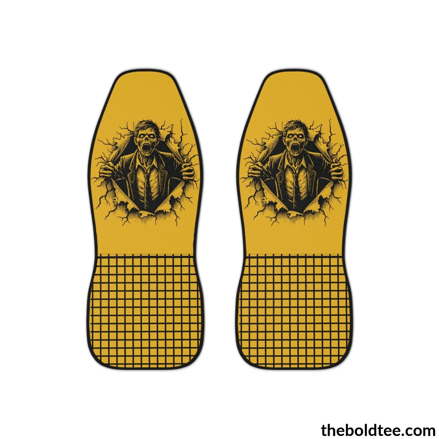 Zombie Car Seat Covers (2 Pcs.) All Over Prints